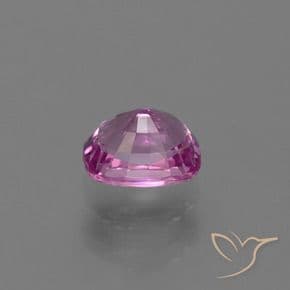 1.40ct Pinkish Purple Sapphire, Cushion Cut, 6.7x5.2 mm