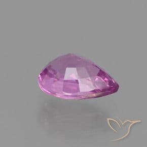 1.21ct Pinkish Purple Sapphire, Pear Shape, 7.4x5.4 mm