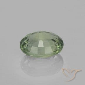 0.81ct Natural Forest Green Sapphire, Oval Cut, 6.1x5.1 mm