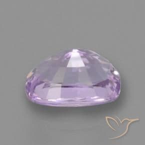 1.09ct Pinkish Violet Sapphire, Cushion Cut, 6.7x4.7 mm