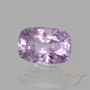 1.00ct Pinkish Purple Sapphire, Cushion Cut, 6.6x4.5 mm