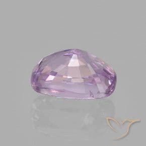 1.00ct Pinkish Purple Sapphire, Cushion Cut, 6.6x4.5 mm