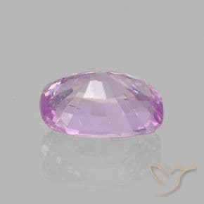 1.00ct Natural Light Purple Sapphire, Cushion Cut, 6.9x5 mm