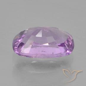 1.13ct Medium Violet Sapphire, Cushion Cut, 7.2x4.9 mm