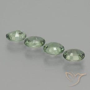 2.89ct Natural Forest Green Sapphire, Oval Cut, 5.9x4.8 mm