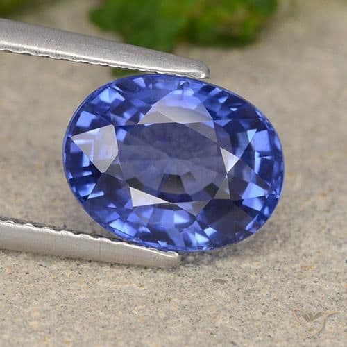 4.02ct Natural Cornflower Blue Sapphire, Oval Cut, 10x7.7 mm