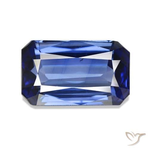 4.90ct Cornflower Blue Sapphire, Emerald Cut, 11.7x7.1 mm