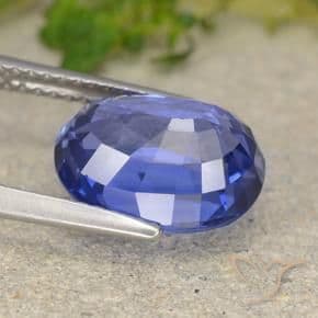 4.96ct Natural Cornflower Blue Sapphire, Oval Cut, 11x8.6 mm
