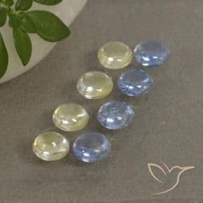 1.95ct Natural Multicolor Sapphire, Round Cut, 3.56 mm