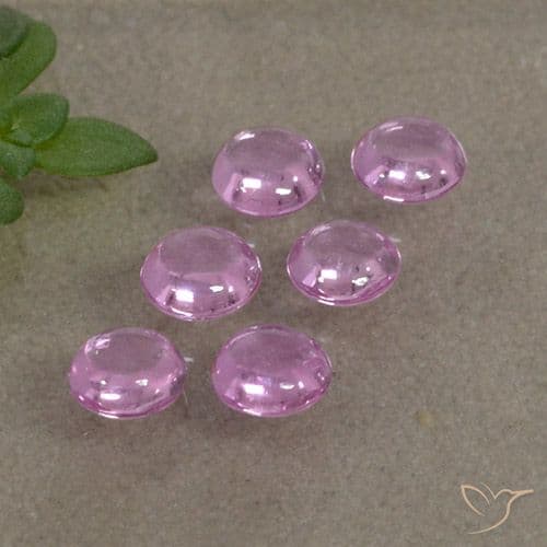 1.16ct Natural Purple-Pink Sapphire, Round Cut, 3.32 mm