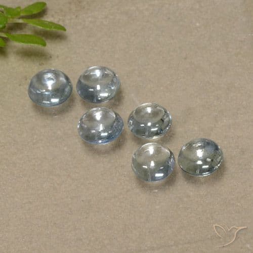 1.73ct Natural Light Blue Sapphire, Round Cut, 3.68 mm