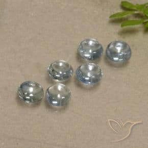 1.73ct Natural Light Blue Sapphire, Round Cut, 3.68 mm