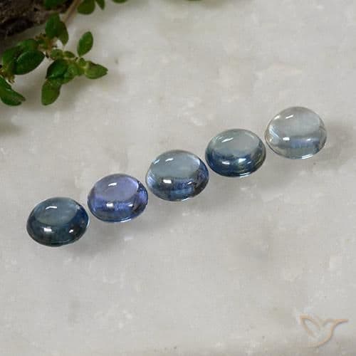 2.70ct Natural Deep Blue Sapphire, Oval Cut, 3.9x3.1 mm