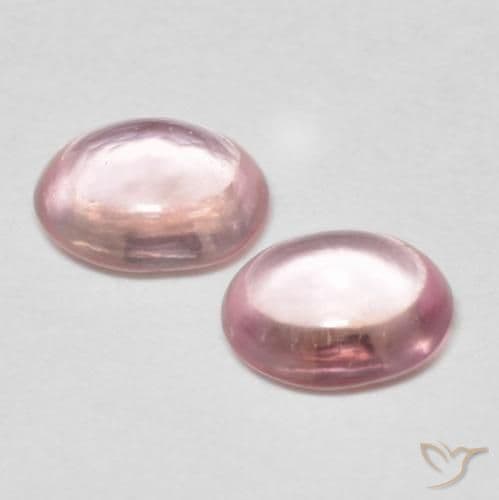 0.82ct Light Pink Bubblegum Sapphire, Oval Cut, 4.9x3.8 mm
