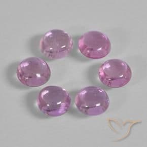 1.69ct Light Royal Purple Pink Sapphire, Round Cut, 3.77 mm