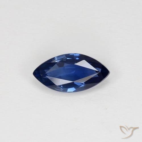 0.81ct Natural Twilight Blue Sapphire, Marquise, 8x4.1 mm