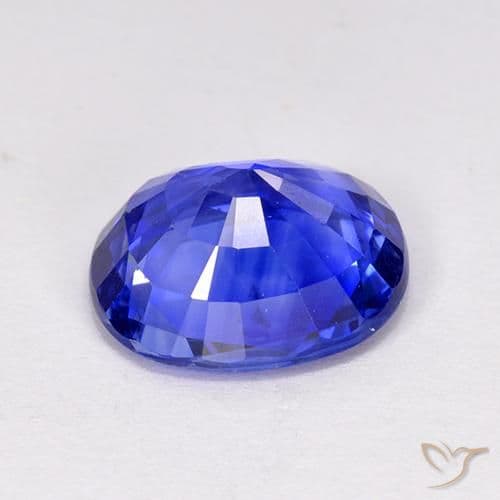 4.14ct Cornflower Blue Sapphire, Oval Cut, 10.2x9.2 mm