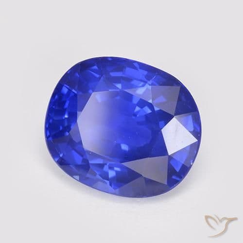 3.24ct Cornflower Blue Sapphire, Oval Cut, 10.1x8.6 mm