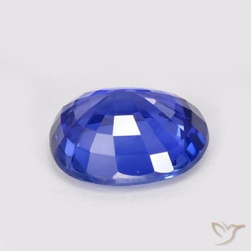 3.24ct Cornflower Blue Sapphire, Oval Cut, 10.1x8.6 mm