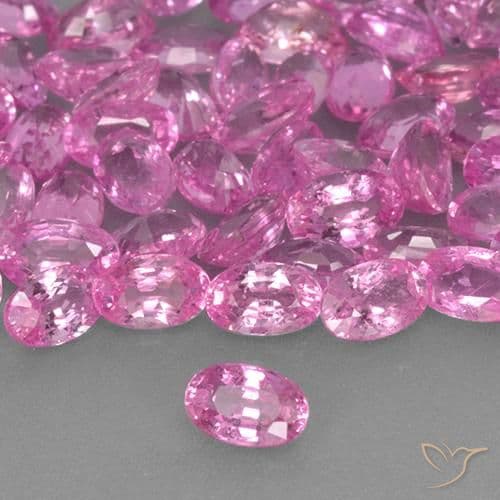 0.31ct Natural Medium Pink Sapphire, Oval Cut, 5.1x3.3 mm
