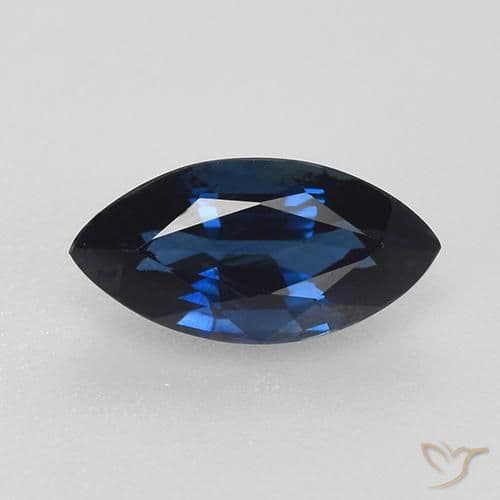 0.80ct Natural Twilight Blue Sapphire, Marquise, 8x4 mm