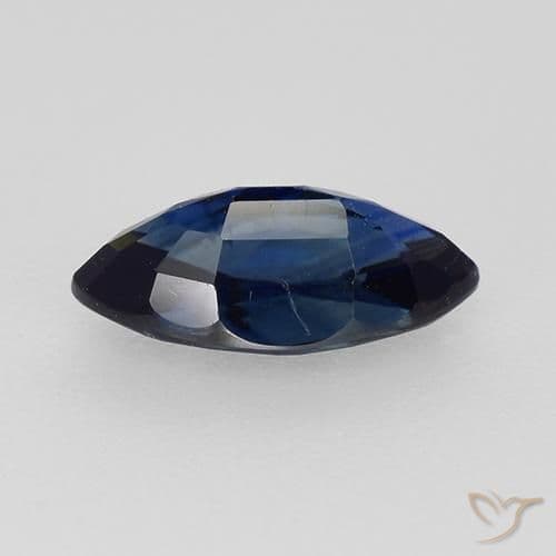 0.80ct Natural Twilight Blue Sapphire, Marquise, 8x4 mm