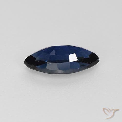 0.73ct Natural Twilight Blue Sapphire, Marquise, 8x3.9 mm