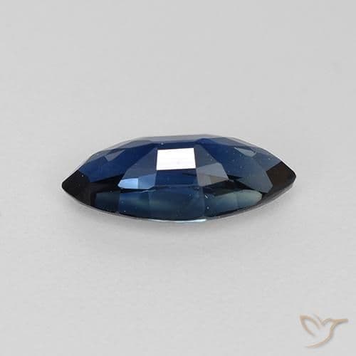 0.79ct Natural Twilight Blue Sapphire, Marquise, 8.4x4 mm