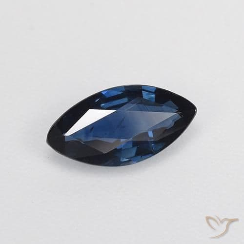 0.68ct Natural Royal Blue Sapphire, Marquise, 8x4.1 mm