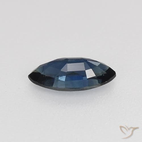 0.70ct Natural Royal Blue Sapphire, Marquise, 8x3.8 mm