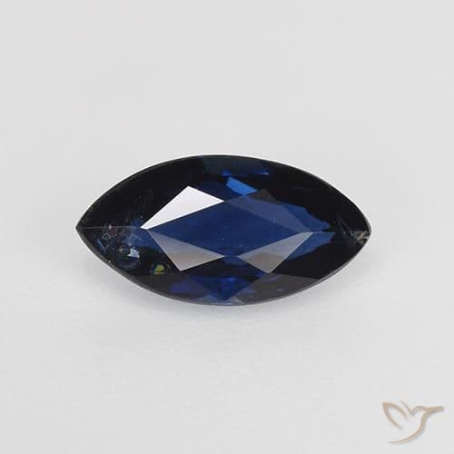 0.72ct Natural Twilight Blue Sapphire, Marquise, 8.3x4.2 mm