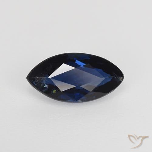 0.72ct Natural Twilight Blue Sapphire, Marquise, 8.3x4.2 mm