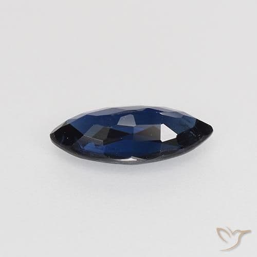 0.72ct Natural Twilight Blue Sapphire, Marquise, 8.3x4.2 mm