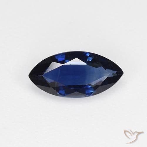 0.68ct Natural Twilight Blue Sapphire, Marquise, 8.1x4 mm