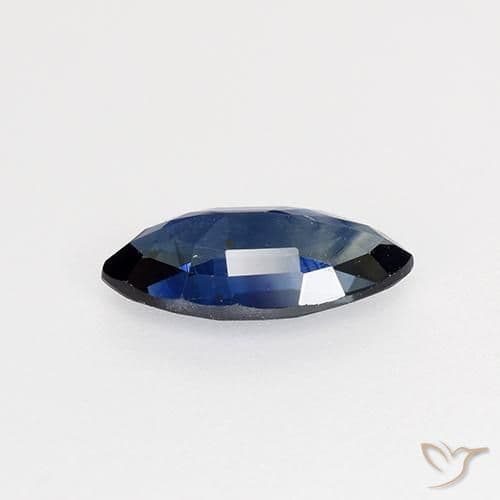 0.68ct Natural Twilight Blue Sapphire, Marquise, 8.1x4 mm