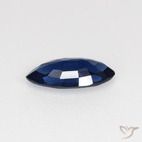0.64ct Natural Twilight Blue Sapphire, Marquise, 8.1x4 mm