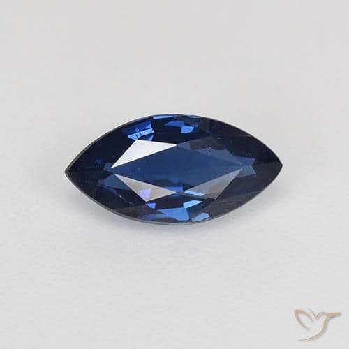 0.74ct Natural Twilight Blue Sapphire, Marquise, 8x4 mm