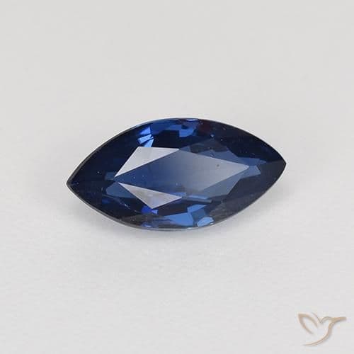 0.74ct Natural Twilight Blue Sapphire, Marquise, 8x4 mm