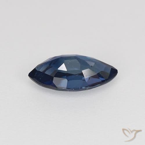 0.74ct Natural Twilight Blue Sapphire, Marquise, 8x4 mm