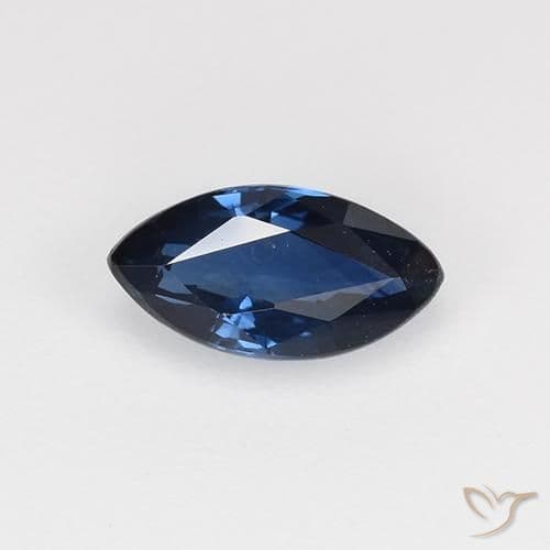 0.70ct Natural Royal Blue Sapphire, Marquise, 7.7x4 mm