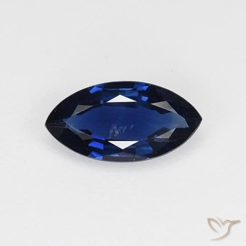 0.63ct Natural Twilight Blue Sapphire, Marquise, 8x4.1 mm