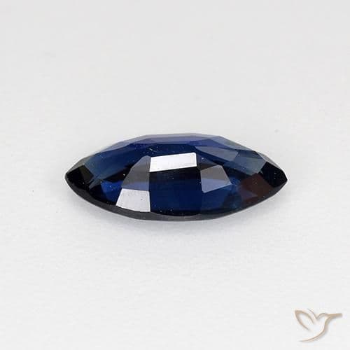 0.63ct Natural Twilight Blue Sapphire, Marquise, 8x4.1 mm