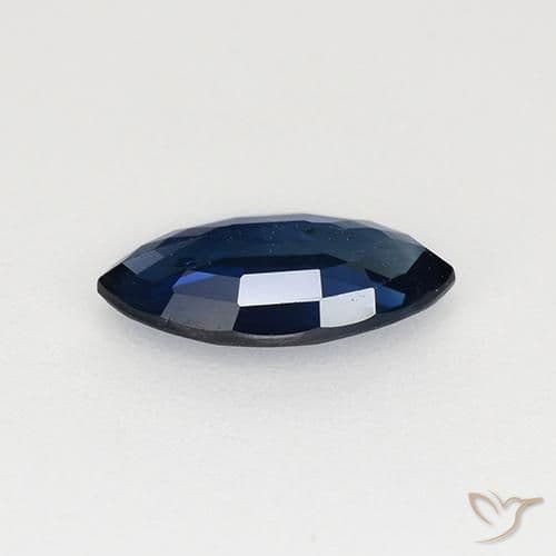 0.67ct Natural Twilight Blue Sapphire, Marquise, 8.3x4.1 mm