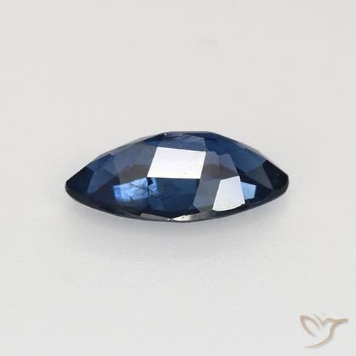 0.71ct Natural Royal Blue Sapphire, Marquise, 8.1x4.1 mm