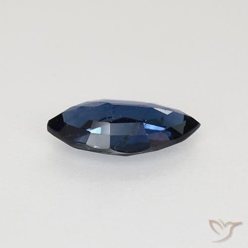 0.64ct Natural Deep Blue Sapphire, Marquise, 8x4.1 mm