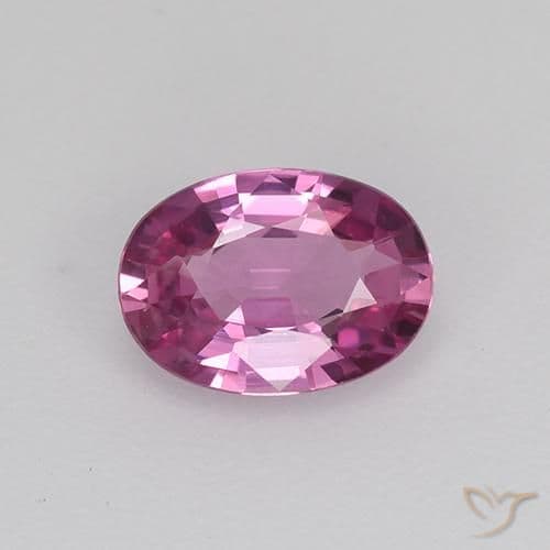 0.73ct Natural Intense Purple Sapphire, Oval Cut, 6.1x5 mm