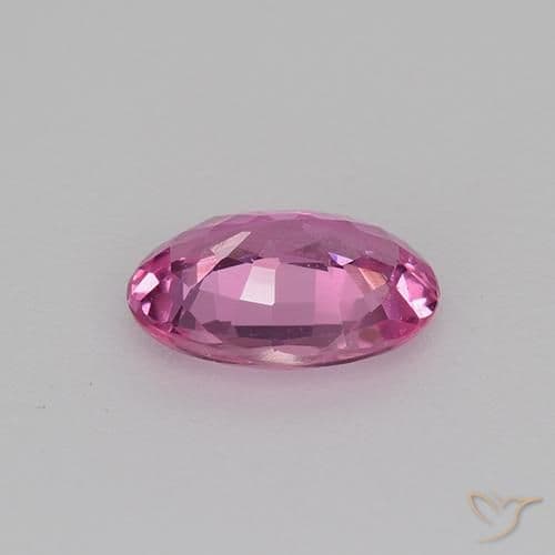 0.62ct Natural Medium Purple Sapphire, Oval Cut, 6.5x4.7 mm