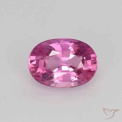 0.86ct Natural Pinkish Purple Sapphire, Oval Cut, 6.5x4.8 mm