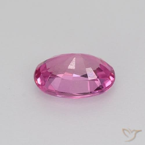 0.80ct Natural Reddish Purple Sapphire, Oval Cut, 6.4x4.6 mm