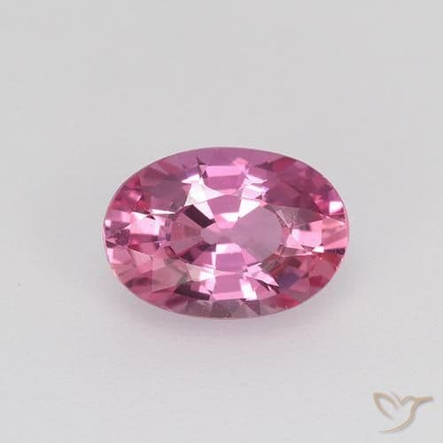 0.73ct Natural Pinkish Purple Sapphire, Oval Cut, 6.3x4.4 mm